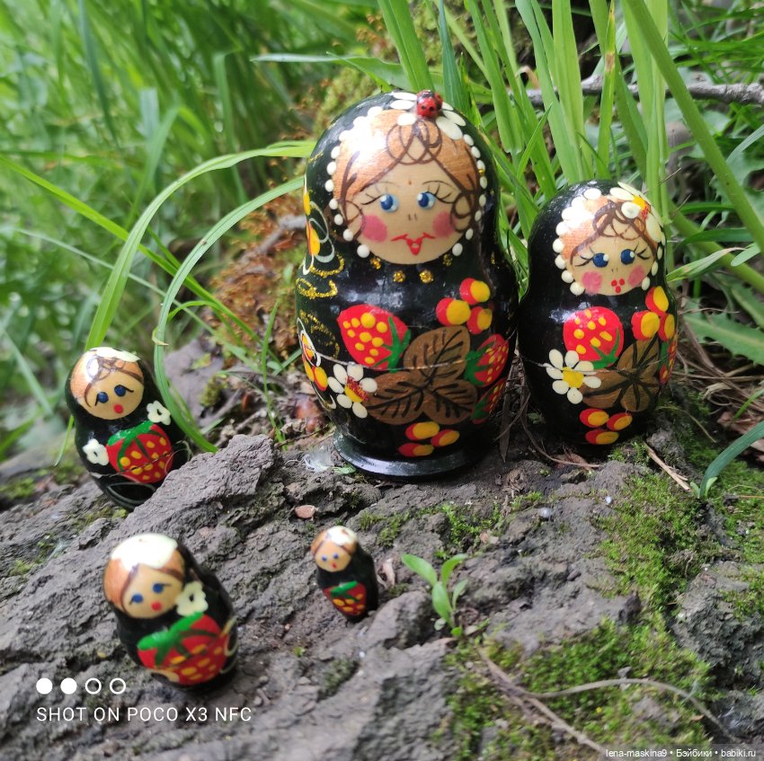 Парк и матрёшки — Игрушки СССР и советского детства: резиновые