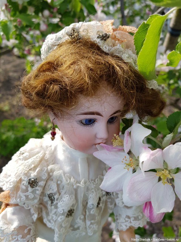С прекрасным майским днём и замечательной погодой! Антикварная кукла Gebrüder Kühnlenz, 44-26 dep (фото 4)