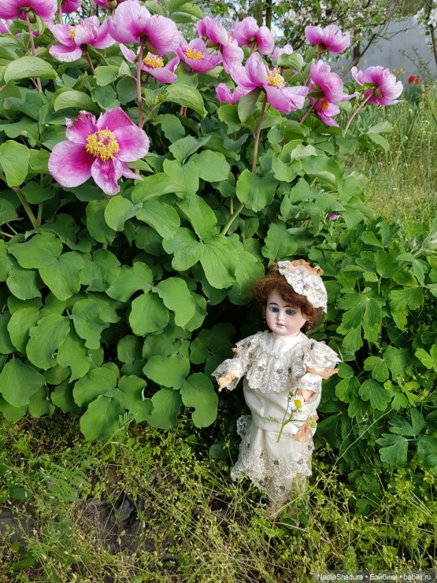 С прекрасным майским днём и замечательной погодой! Антикварная кукла Gebrüder Kühnlenz, 44-26 dep