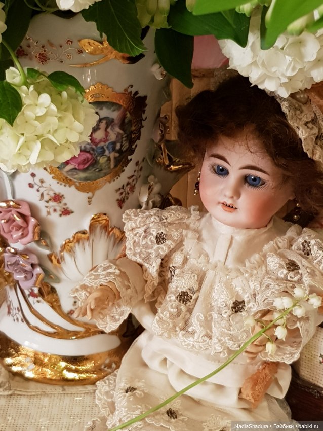 С прекрасным майским днём и замечательной погодой! Антикварная кукла Gebrüder Kühnlenz, 44-26 dep