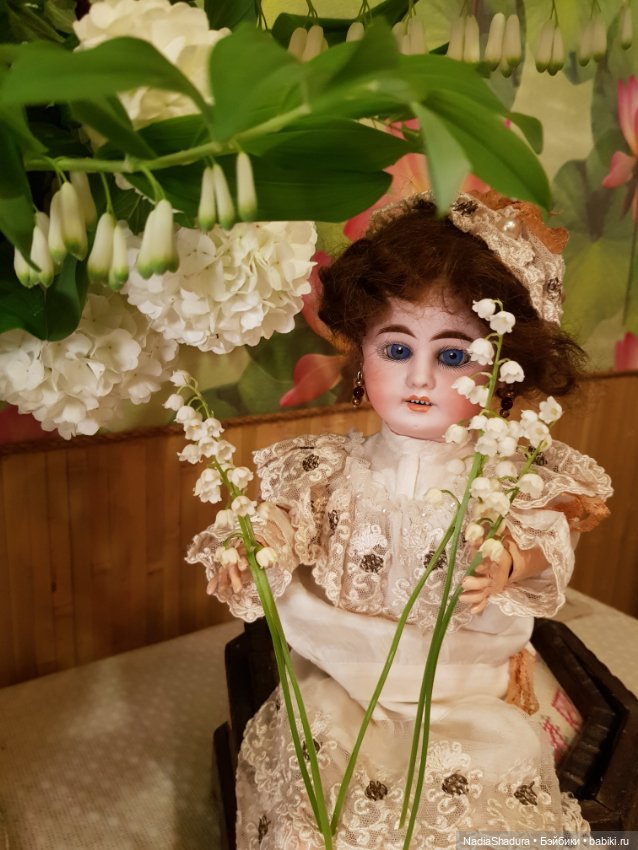 С прекрасным майским днём и замечательной погодой! Антикварная кукла Gebrüder Kühnlenz, 44-26 dep