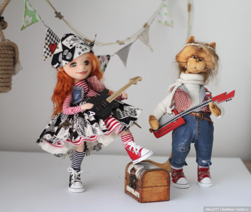 Атаманша — Текстильные игрушки и примитивы: кофейные