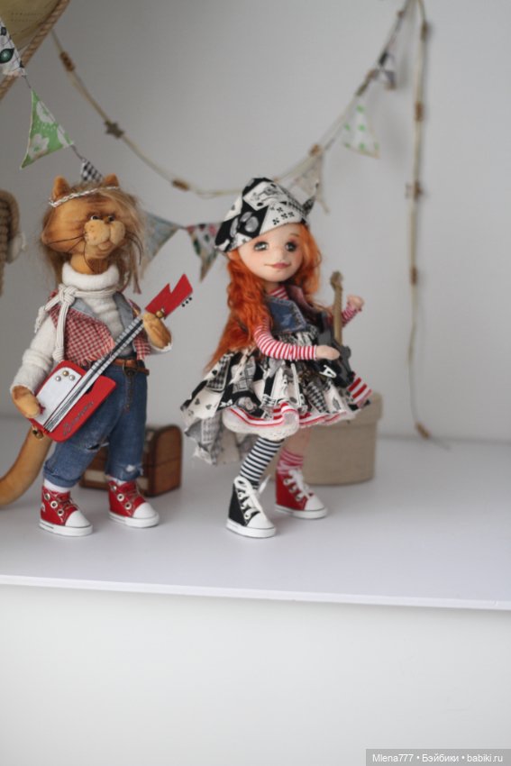 Атаманша — Текстильные игрушки и примитивы: кофейные (фото 6)