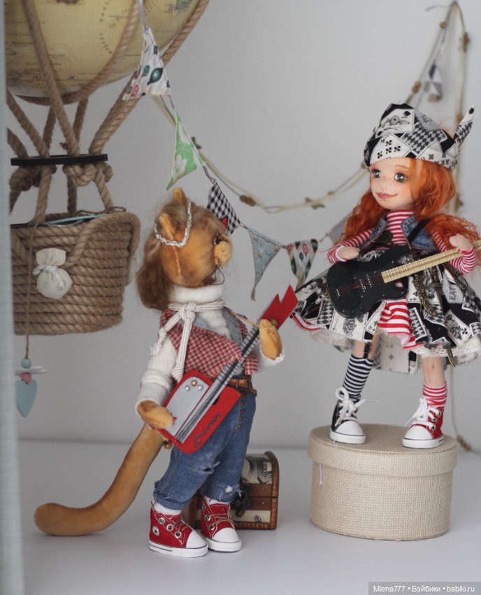 Атаманша — Текстильные игрушки и примитивы: кофейные (фото 2)