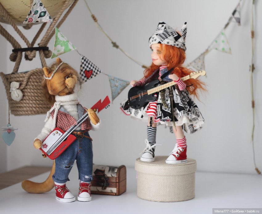 Атаманша — Текстильные игрушки и примитивы: кофейные (фото 8)