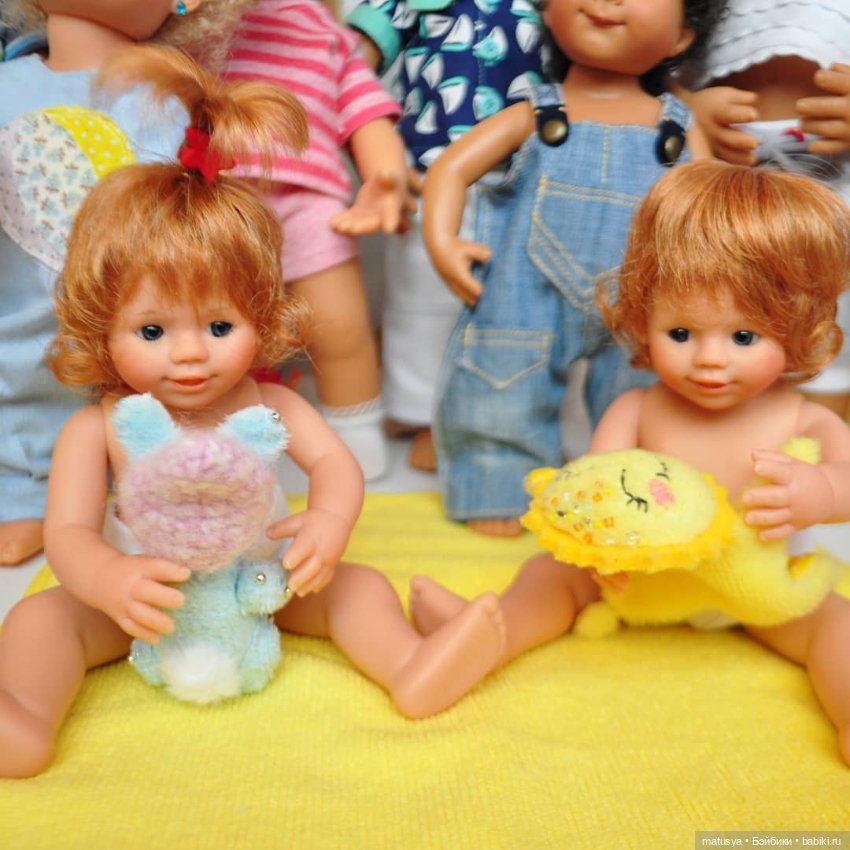 Малявки Baby Wichtel — Куклы Rosemarie Anna Muller (Мюллер): Вихтели (Wichtel)