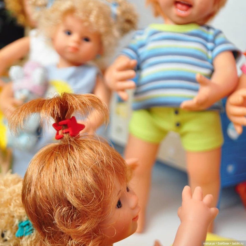 Малявки Baby Wichtel — Куклы Rosemarie Anna Muller (Мюллер): Вихтели (Wichtel)