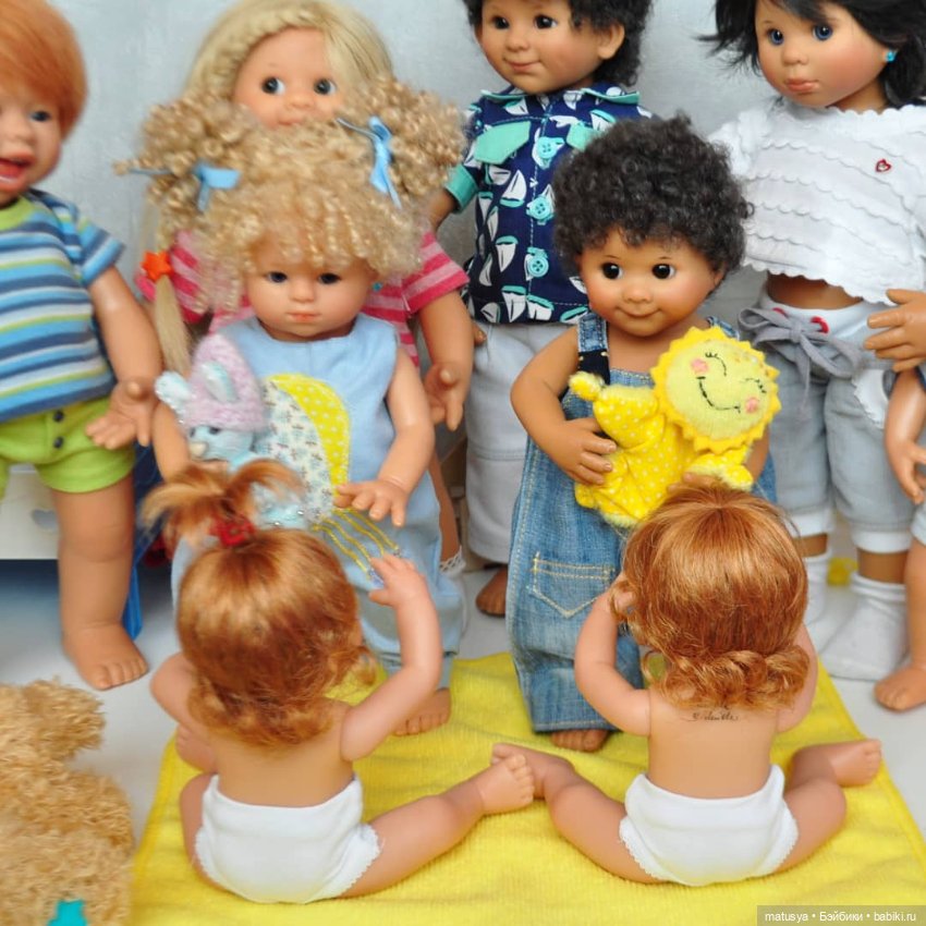 Малявки Baby Wichtel — Куклы Rosemarie Anna Muller (Мюллер): Вихтели (Wichtel)