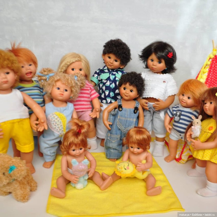 Малявки Baby Wichtel — Куклы Rosemarie Anna Muller (Мюллер): Вихтели (Wichtel)