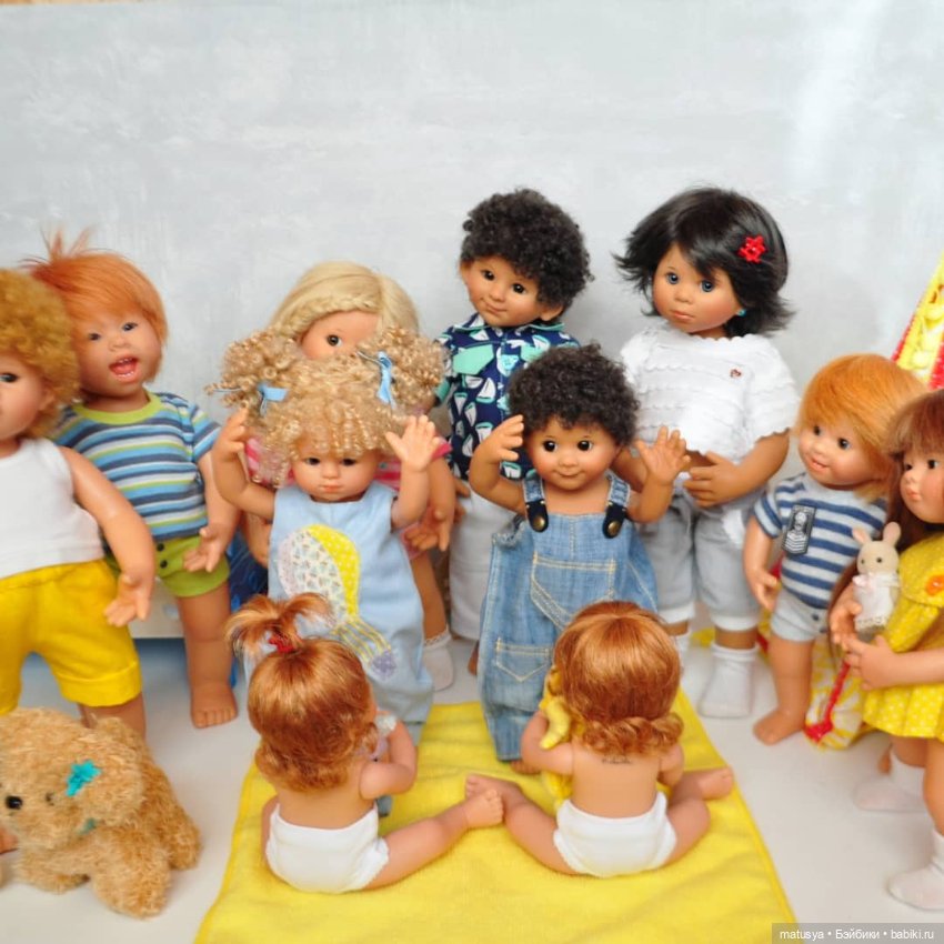 Малявки Baby Wichtel — Куклы Rosemarie Anna Muller (Мюллер): Вихтели (Wichtel)