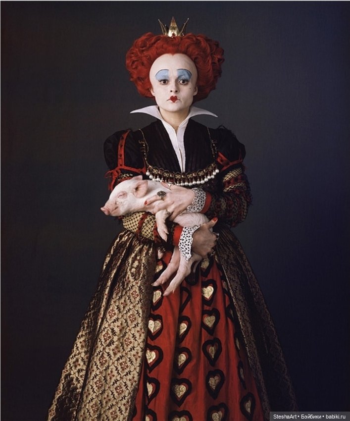 Капризуля Ирацибета. Моя маленькая красная королева. ООАК по мотивам "Алисы в Стране Чудес" (фото 6)