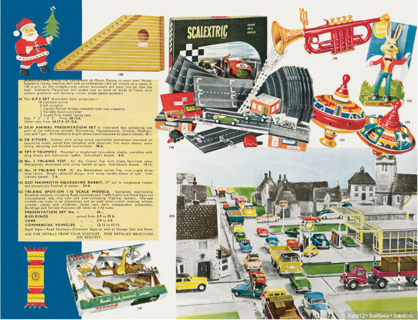 Рождественские игрушки 1960год