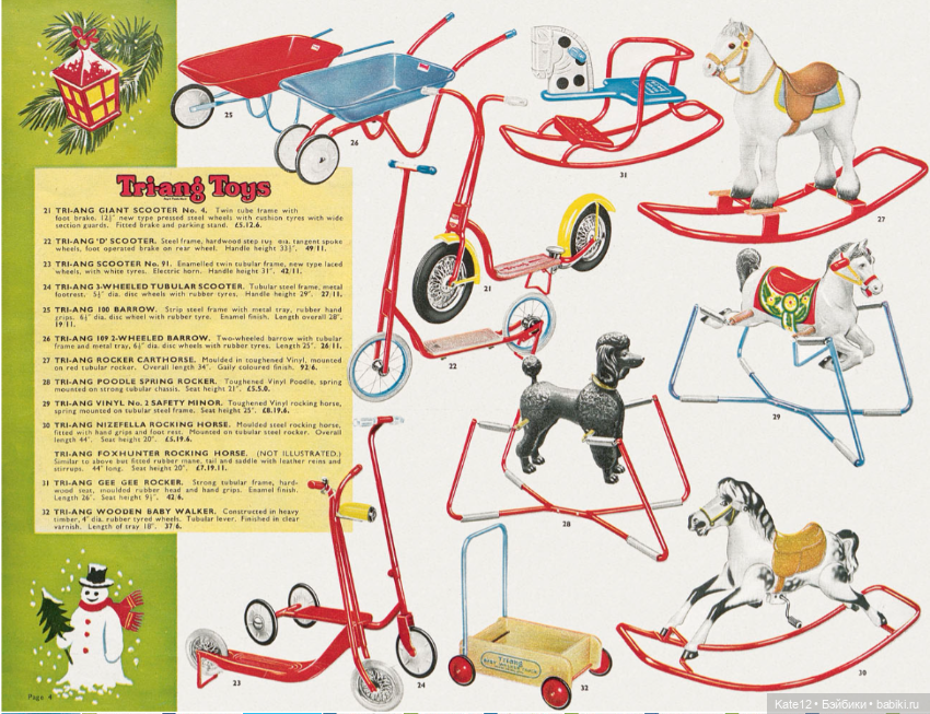 Рождественские игрушки 1960год (фото 4)