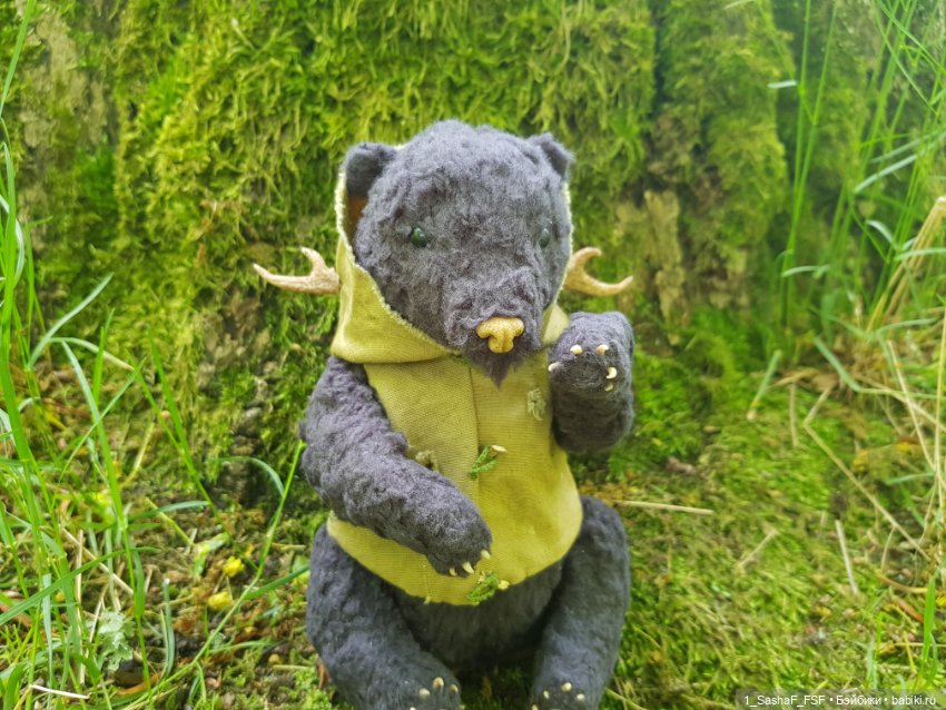 • Ворон • — Авторские мишки Тедди и друзья: фото (фото 2)