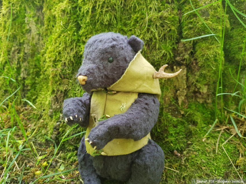 • Ворон • — Авторские мишки Тедди и друзья: фото (фото 3)