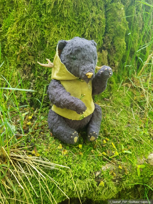• Ворон • — Авторские мишки Тедди и друзья: фото (фото 4)