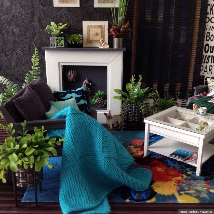 Интерьер 1:6 с лёгким намёком на Среднеземорский стиль (фото 7)