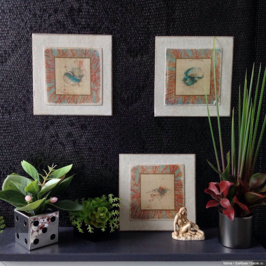 Интерьер 1:6 с лёгким намёком на Среднеземорский стиль