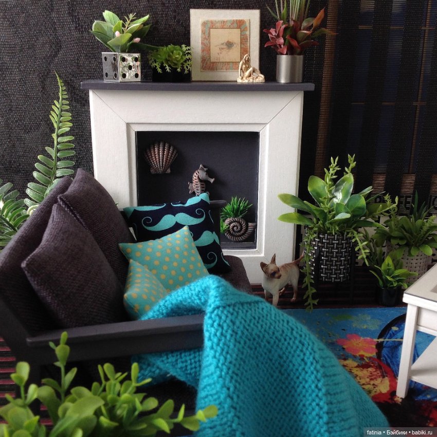 Интерьер 1:6 с лёгким намёком на Среднеземорский стиль (фото 8)