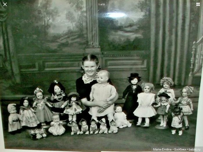 Девочки из прошлого, и их куклы