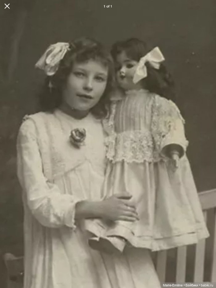 Девочки из прошлого, и их куклы (фото 8)