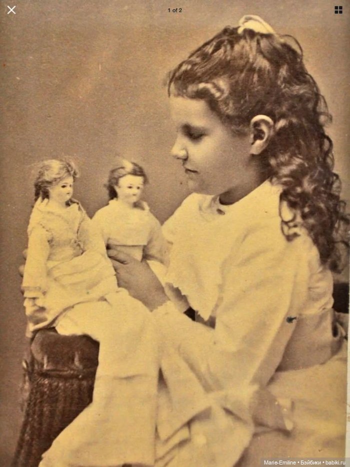 Девочки из прошлого, и их куклы (фото 10)