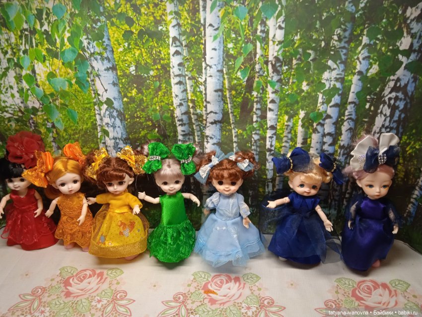 Радуга платьев и бантиков... Празднику дню защиты детей посвящается