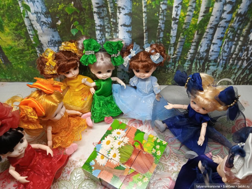 Радуга платьев и бантиков... Празднику дню защиты детей посвящается