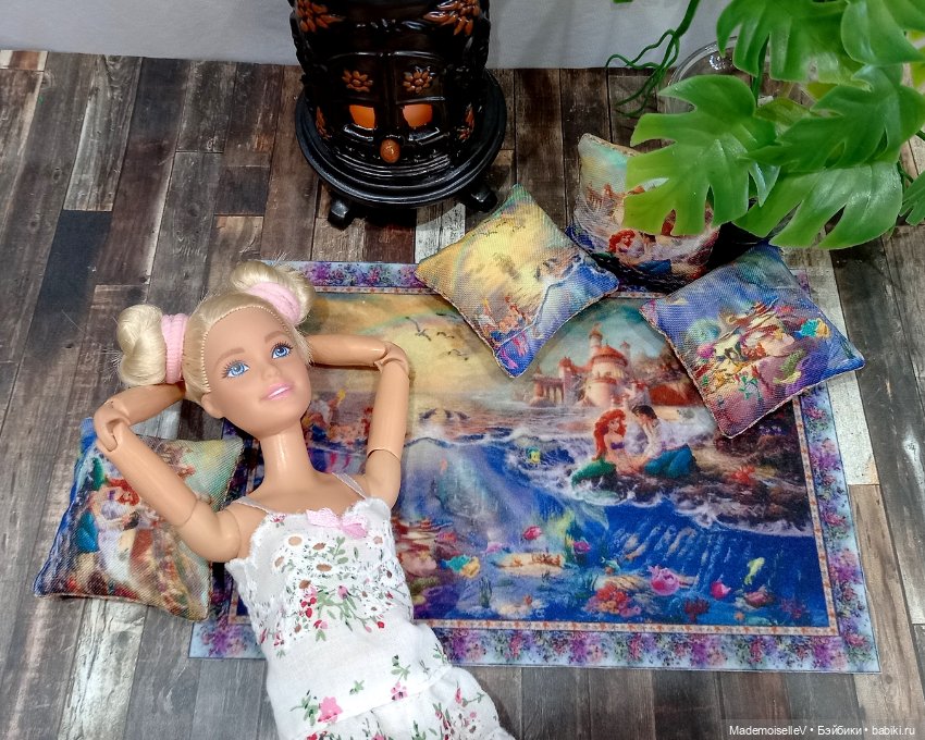 Русалочка — Кукольная миниатюра своими руками: еда