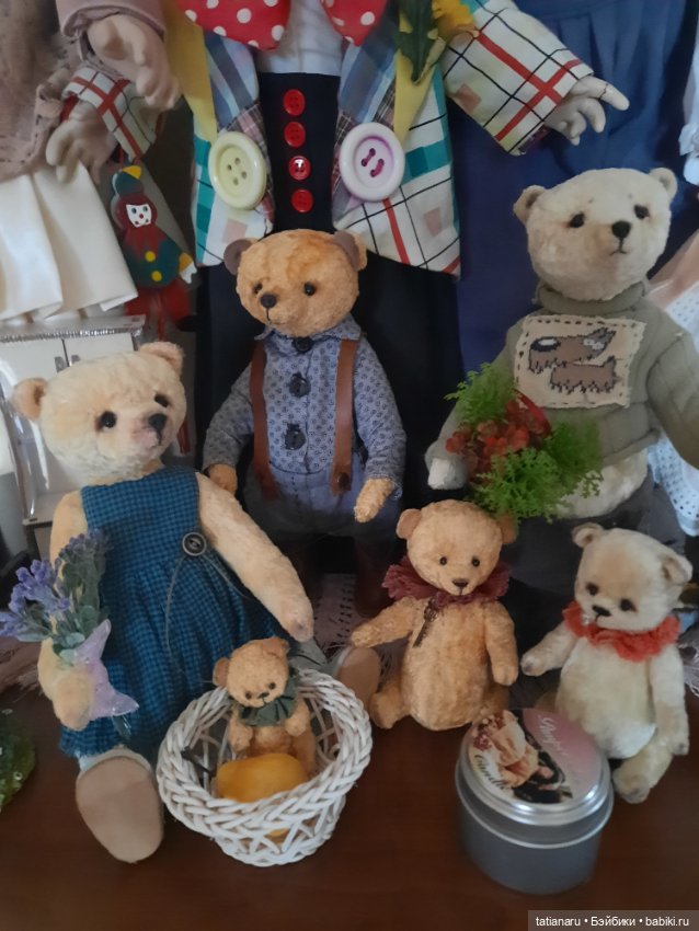 Мишек много не бывает — Домашние фото авторских игрушек: Тедди (фото 8)