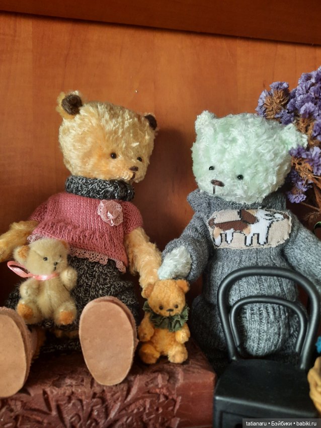 Мишек много не бывает — Домашние фото авторских игрушек: Тедди (фото 10)
