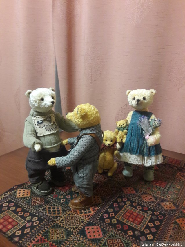 Мишек много не бывает — Домашние фото авторских игрушек: Тедди (фото 6)
