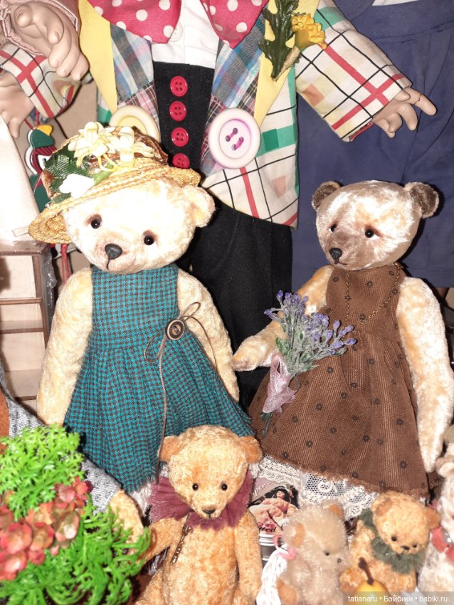 Мишек много не бывает — Домашние фото авторских игрушек: Тедди