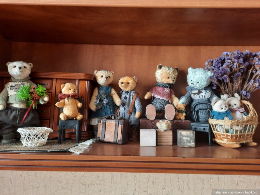 Мишек много не бывает — Домашние фото авторских игрушек: Тедди