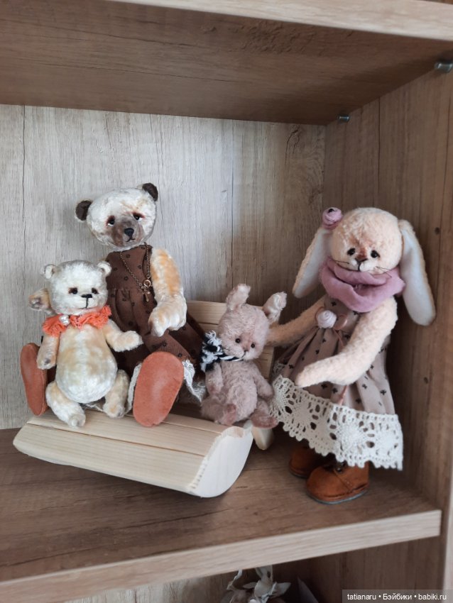 Мишек много не бывает — Домашние фото авторских игрушек: Тедди