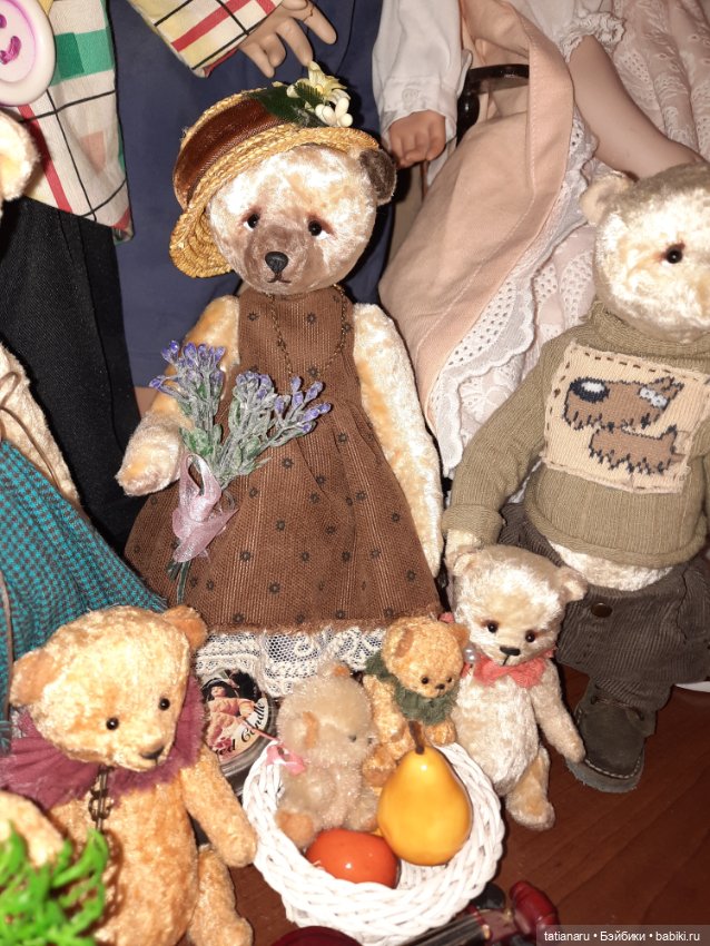 Мишек много не бывает — Домашние фото авторских игрушек: Тедди