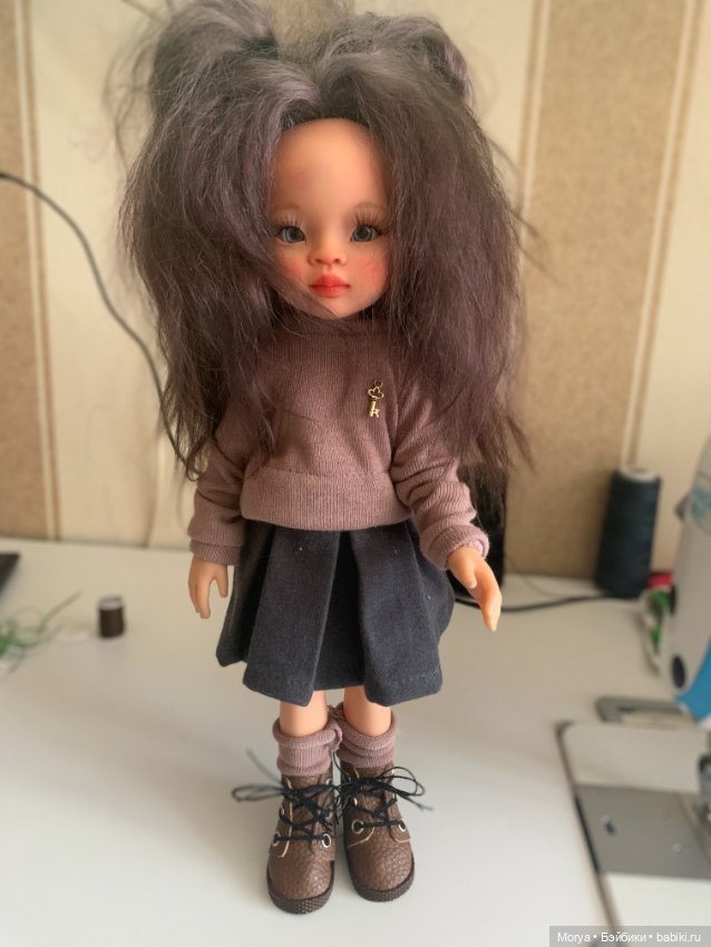 Paola reina ООАК — ООАК Paola Reina (Паола Рейна) и испанских кукол: перерисовка (фото 4)