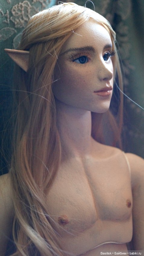 Эльф. Шарнирная кукла — Авторские шарнирные куклы своими руками: лепка (фото 5)