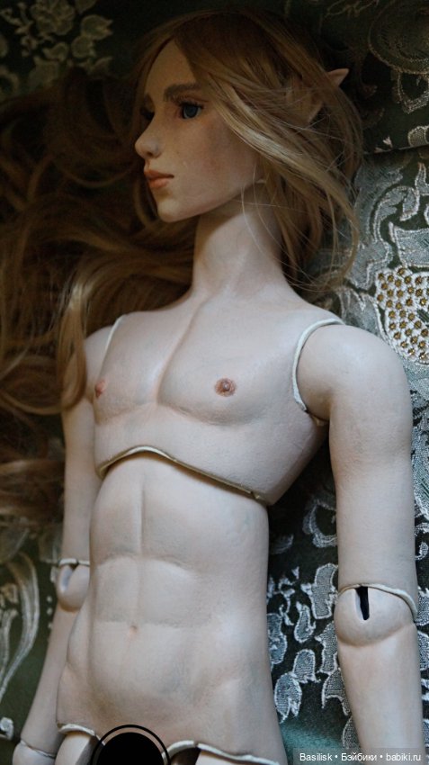 Эльф. Шарнирная кукла — Авторские шарнирные куклы своими руками: лепка (фото 4)