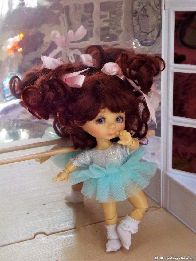 Маленькая балерина — Куклы Nikki Britt (Никки Бритт): авторские BJD (БЖД)