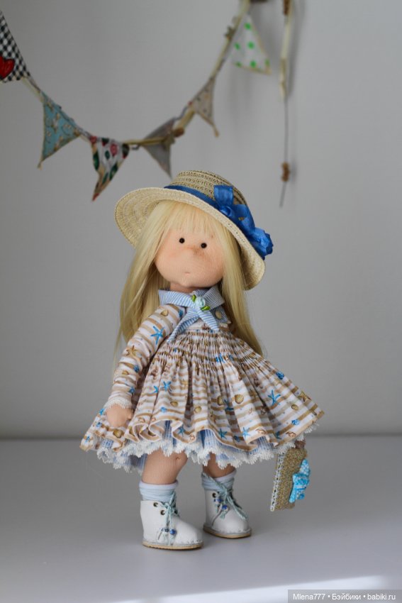 Морская прогулка — Авторские текстильные куклы: Вальдорфские