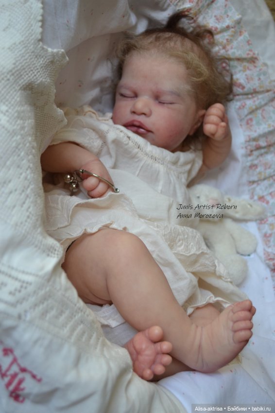 Джуниус скульптор Сабина Альтенкрич. Кукла реборн Анны Морозовой