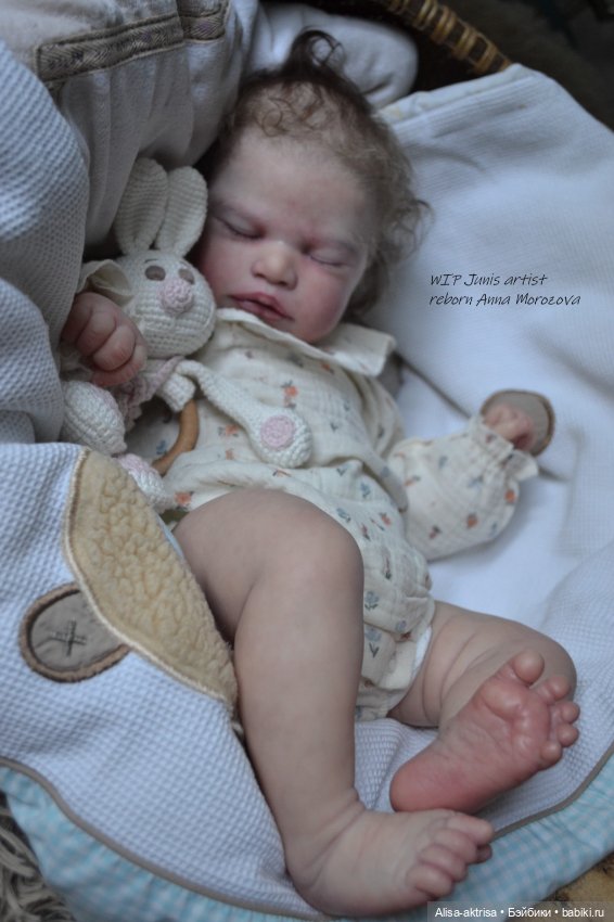 Джуниус скульптор Сабина Альтенкрич. Кукла реборн Анны Морозовой