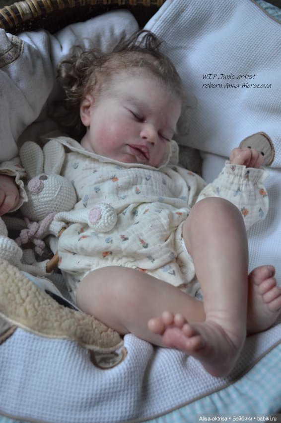 Джуниус скульптор Сабина Альтенкрич. Кукла реборн Анны Морозовой