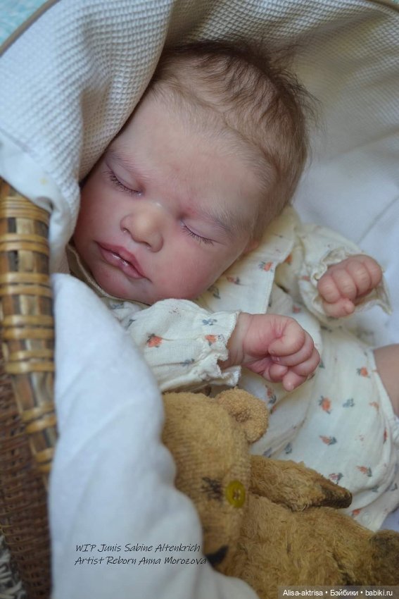 Джуниус скульптор Сабина Альтенкрич. Кукла реборн Анны Морозовой
