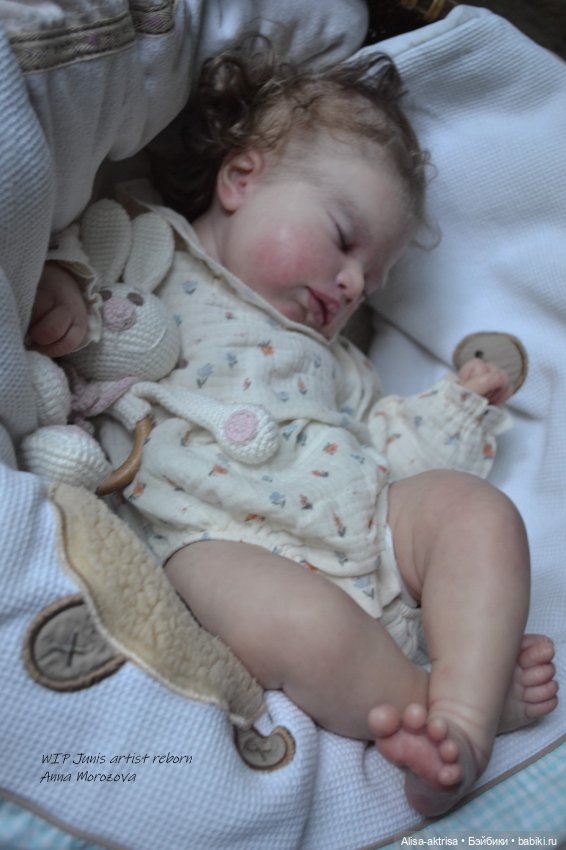 Джуниус скульптор Сабина Альтенкрич. Кукла реборн Анны Морозовой