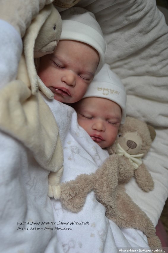Джуниус скульптор Сабина Альтенкрич. Кукла реборн Анны Морозовой