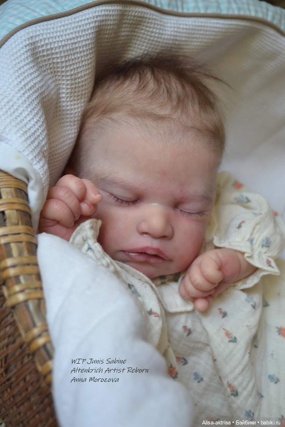 Джуниус скульптор Сабина Альтенкрич. Кукла реборн Анны Морозовой