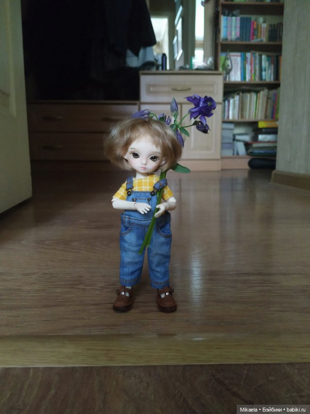 Цветы к чашечке кофе — Фотоистории с куклами BJD (БЖД): сериалы