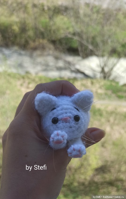 Котёнок Пушок — Вязаные игрушки и амигуруми: крючком (фото 4)